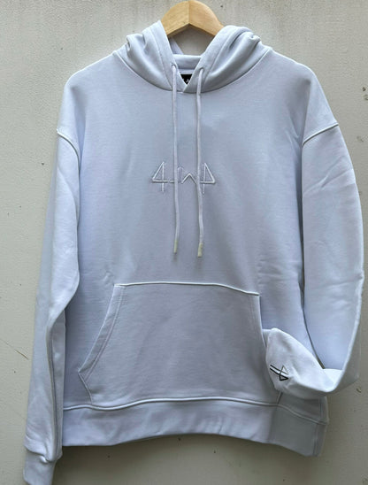 4LM4 Hoodie White